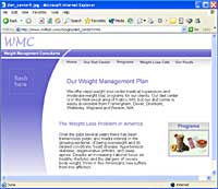 This is the old web design we redesigned.